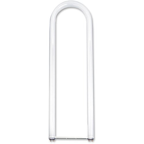 Bombilla fluorescente Satco T8 de 32 W, tubo en U, color blanco frío, G13