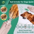 thumbnail image 2 of 2 In 1 Dog Clippers & Cat Trimmers For Large Medium Small Dogs Cats Claw Trimmer Quick Sensor And Safety Guard Usb Rechargeable With Catcher 2 Led Lights, 2 of 7