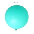 thumbnail image 3 of Efavormart 2 Pack 32" Extra Large Pastel Turquoise Round Latex Balloons Air Helium Balloons Party Balloons, 3 of 10