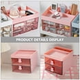 thumbnail image 4 of OUNONA Organizador De Escritorio Con Cajones En Plástico Rosa Para Almacenamiento Eficiente Y Duradero, 4 of 6