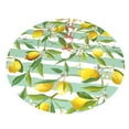 thumbnail image 3 of Kll 48" Christmas Tree Skirt Lemon Xmas Tree Skirts Mat For New Year Xmas Holiday Party Indoor Outdoor Home Decoration, 3 of 9