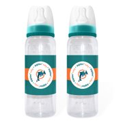 NFL Baby Fanatic Baby Bottle, 2pk, Miami Dolphins