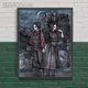 thumbnail image 1 of Póster de arte gótico abstracto de Vampire Twins, impresiones de la novia del cementerio, arte de pared de media luna, pintura en lienzo, decoración del hogar sin marco, 1 of 4