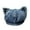 Dark blue, variant on Smooth Cotton Watermole Puss Ear Hat Pliable Border Plan Unisex Eight Angled Hat For Casual Outfit Accessories