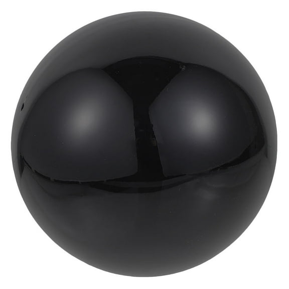 HOMEMAXS  Mirror Reflective Ball Outdoor Garden Balls Reflection Black