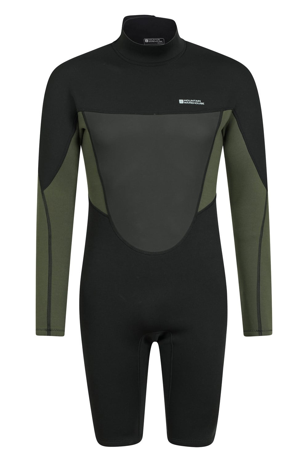 DEMMET Combinaison De Plongée Courte à Manches Courtes De 1,5 à 3 Mm En Néoprène Pour Homme Et Femme - Très Extensible - Fermeture éclair Sur Le Devant - Combinaison De Plongée