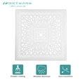 thumbnail image 6 of Meetwarm 5 Cast Aluminum All-Weather Outdoor Conversation Sets with Table and WhiteChairs, 6 of 8