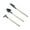 S, variant on Mini Gardening Tools, 3 Piece Garden Tool Set, Portable Miniature Shovel Rake Trowel for Indoor Plants Pots Terrarium Bonsai, Fairy Garden Accessories
