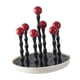 thumbnail image 2 of Soporte para secar tazas, escurridor de botellas, organizador de almacenamiento, estante decorativo para vasos de vidrio Bola rosa, 2 of 9