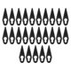 thumbnail image 5 of Cuchilla De Corte De Plástico, Fácil De Instalar Cuchillas De Repuesto Para Recortadora De Césped De Tamaño Compacto Para Dispositivos De Jardín Cergrey Negro, 5 of 8