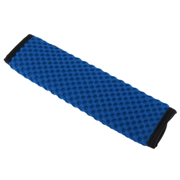 Unique Bargains Blue Seat Belt Cover Pad Polyester 23cm Seatbelt Strap Cushion Shoulder Padding 1 Pc