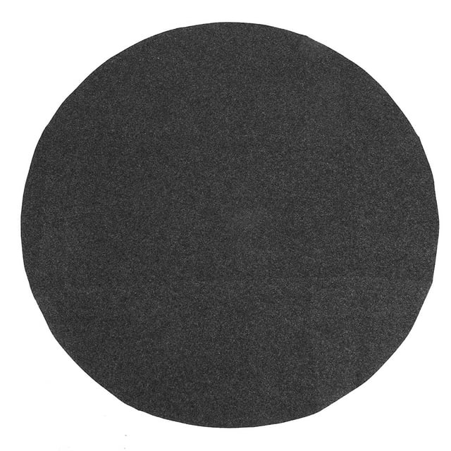Estera del piso Jadeshay 36in Gris Tapete para piso
