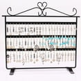 thumbnail image 3 of fastboy Earrings Holder Multi Layers Hanging Rack Large Capacity Jewelry Storage Organizer Jewelries Stand Bracket for Home Black, 3 of 6