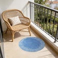 thumbnail image 2 of Sentmoon Rugs for Living Room Outdoor Rugs Round Short Hair Rug - 23.6in Round-No Hair Loss Rug-Non-Shedding And Easy- For High In Living Room- Bedroom-Washable And Easy To, 2 of 7