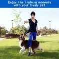 thumbnail image 5 of Dog Treat Pouch Dog Training Treat Pouch For Pet Dog Treat Bags With Adjustable Waist Belt Shoulder Strap Poop Bag Dispenser Blue, 5 of 6