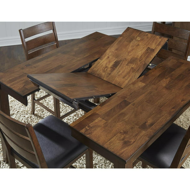 54 Square Gather Height Dining Table, 54 Inch Square Dining Table Set For 8