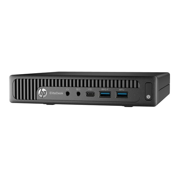 HP EliteDesk 800 G2 - Mini desktop - Core i5 6500T / 2.5 GHz - RAM 8 GB - SSD 256 GB - HD Graphics 530 - Gigabit Ethernet - Win 7 Pro 64-bit - monitor: none - keyboard: US
