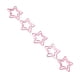 thumbnail image 2 of 100 Clips de Papel en Forma de Estrella Bling Bling Metálicos Rosa, 2 of 12