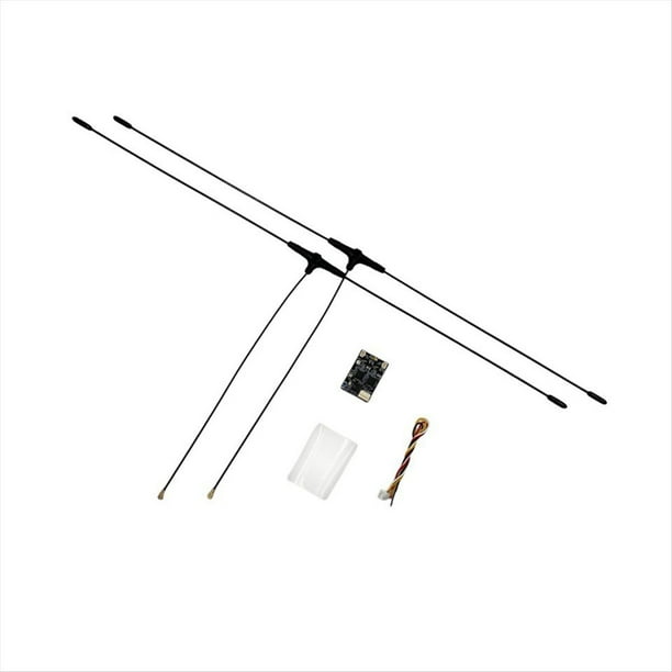 Receptor ELRS de 433 MHz RX de Doble Diversidad, 2 X 100 MW, C3 TCXO Integrado para Drones de Recorrido RC FPV.