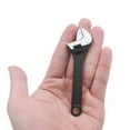 thumbnail image 1 of Mini Llave Ajustable de Extremo Abierto de 6 Pulgadas, Mini Llave Ajustable Flexible para Plomería, Automoción, Bricolaje, Reparaciones Y Espacios Estrechos, 1 of 1