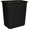 thumbnail image 2 of Storex Medium Waste Basket, 15 x 10.5 x 15 Inches, Black, Case of 6 (STX00710U06C), 2 of 5