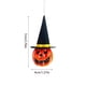 thumbnail image 2 of Halloween Hat Pendant, Witch Hat Pendant, Scary Pendant Witch Hat Halloween Ghost Festival Haunted House Decoration Pendant Pendant, 2 of 2