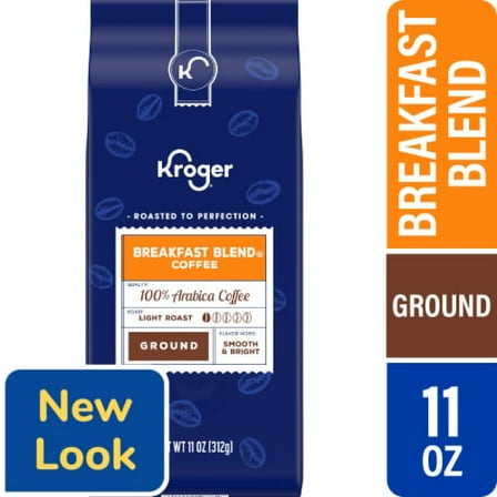 KR Breakfast Blend Mild Roast Ground Coffee 11 oz