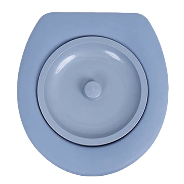 ColoMX Asiento de inodoro portátil para acampar, asiento de inodoro con tapa, asiento de inodoro para acampar