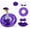 D, variant on White goose clothes set 23-inch big white goose holiday decoration set, summer theme, swimming ring, sunglasses,8 colors