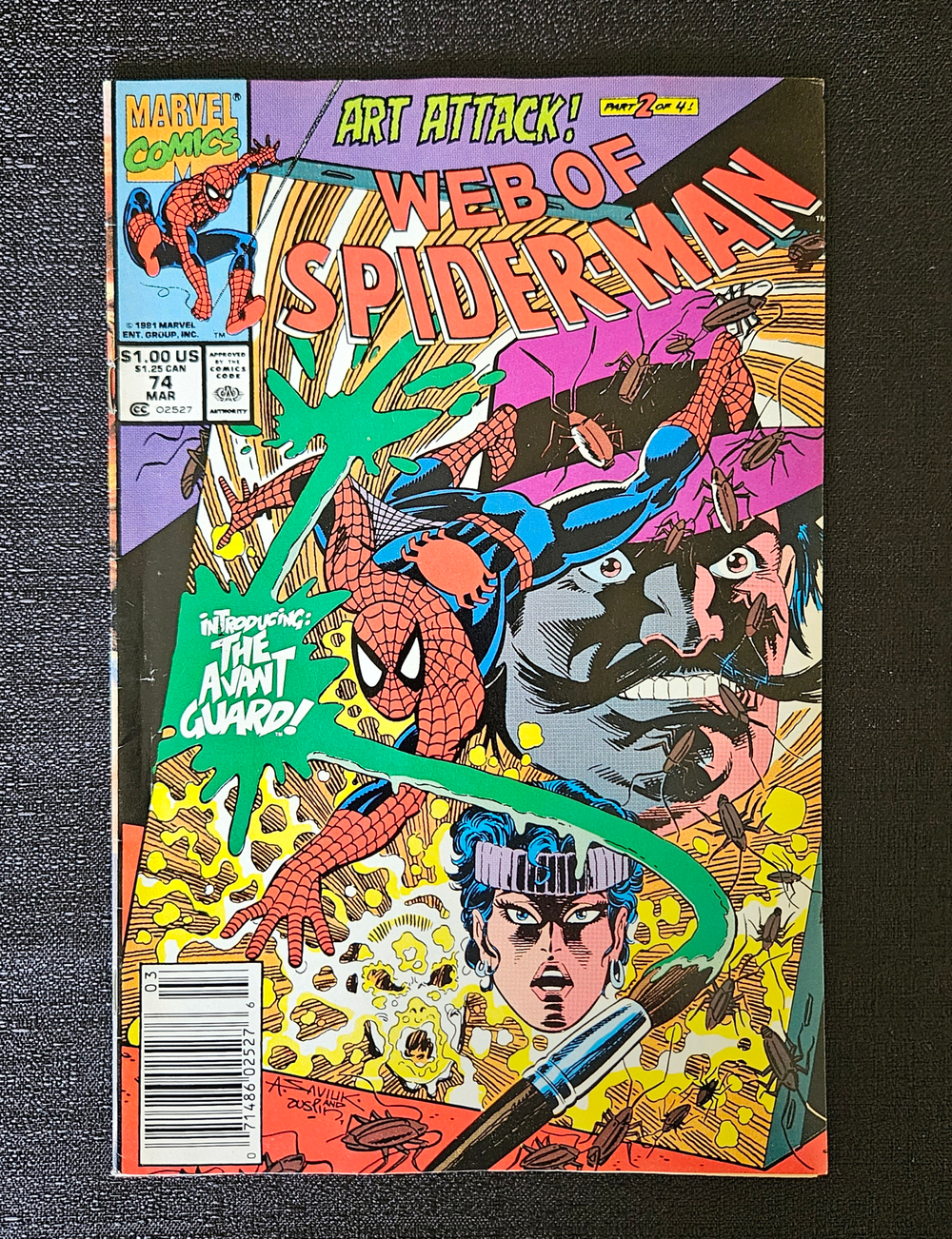 Cover of Web of Spider-Man #74