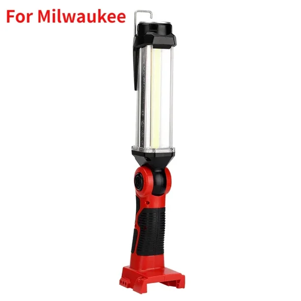 LED Luz de Trabajo para Mil*wau*kee Batería de Litio de 14.4V-18V Linterna USB de 2000LM