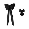 thumbnail image 2 of Large Black Bow Wedding Party Birthday Decoration 18Inch Big Wall Decor Backdrop Large Wedding Bridal Shower Bachelorette Party Engagement Bow Themed Party Decorations for Room Decor, 2 of 6