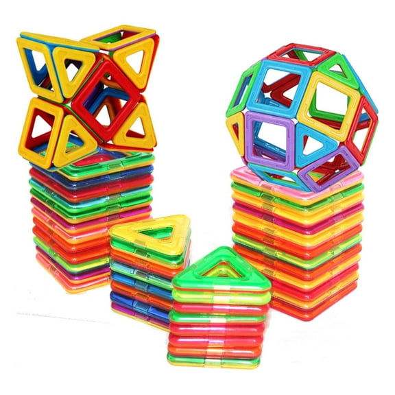 DreambuilderToy Magnetic Tiles Building Blocks Toys by (40 PCS), Magformers compatible
