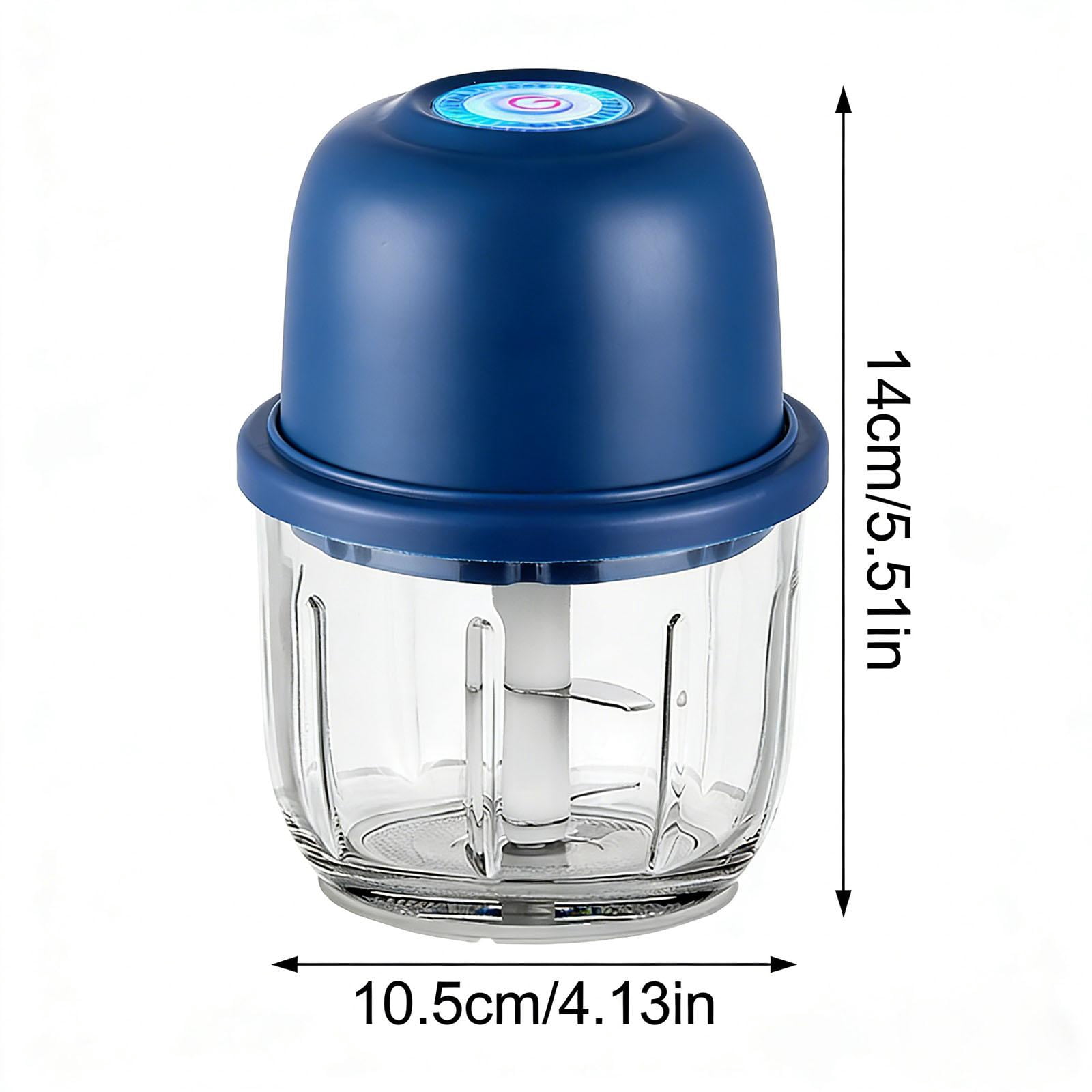 Electric Garlic Chopper, Rechargeable Wireless, 1 Pack, Mini Food Processor for Garlic Ginger Vegetable