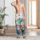thumbnail image 2 of Balery Travel Around The World Pantalones de pijama para hombre, pijama ultraligero, pantalón de descanso-Large, 2 of 6
