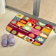thumbnail image 4 of Easter Decor Welcome Easter Rabbits Elegant Decorative Doormat, Seasonal Spring Easter Farmhous Holiday Low-Profile Floor Mat Mat for Indoor Outdoor Decorative Area Rug Floor Carpet,Living Room Rug,B, 4 of 9