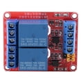 thumbnail image 3 of Optocoupler Isolation Relay Module,2 Channel Relay Module Highand Low Level Trigger Channel Relay Module Ultra Responsive, 3 of 8
