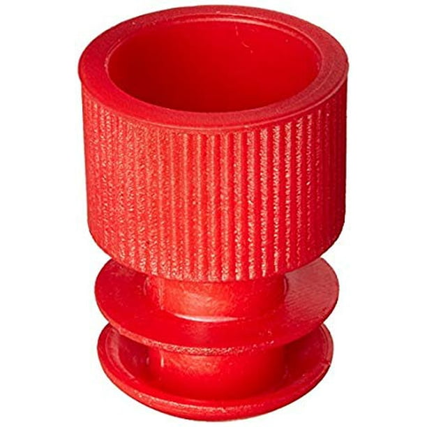 Plastic Flange Plug Cap, Polyethylene, 12mm, 1000 per Zip Lock Bag