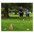 thumbnail image 3 of Backyard Set - Lawn Game for Summertime Fun, Reunions, Camping, Parties, BBQs, Picnics & Beach Days – All Wood Outdoor Yard Game Combining Horseshoes, Bocce Ball & Bowling, 3 of 7