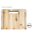 thumbnail image 2 of HUDSON - Tablas de cortar de bambú para cocina 40x30x1,5cm, 2 of 2