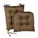 thumbnail image 3 of The Gripper Non-Slip Omega Jumbo Rocking Chair Cushions Set, Seat and SeatBack Pads, 1 Pack, Gold, 3 of 5