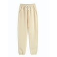 thumbnail image 2 of hirigin Women Harem Pants Casual Solid Color Trousers with Drawstring Pocket, 2 of 9