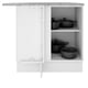thumbnail image 5 of Mueble de cocina Madesa Glamy Esquinero 1 puerta Blanco, 5 of 10