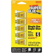 Brand New SUPER GLUE 15175-12 Instant Adhesive Mini Tubes, 5 pk