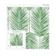 thumbnail image 6 of Seabrook Designs  Paradise Palm Prepasted Wallpaper 20.5 in W. x 33 ft. L - Greenery, 6 of 8