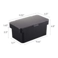 thumbnail image 7 of Yamazaki Home Tower Airtight Pet Food Storage Container, Black, 0.8 Gallon, 7 of 7