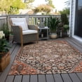 thumbnail image 3 of Dalyn Rugs Machine Washable Indoor/Outdoor Chantille Fudge 2'6" x 3'10" Rug, 3 of 9