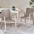 thumbnail image 3 of Rope - seat Design / Summer Outdoor Meals / Rust - proof Aluminum Chairs, 3 of 6
