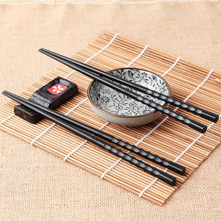 1 PCS Japanese Chopstick Durable Alloy Non-Slip Sushi Chop Sticks Chinese