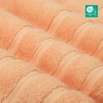 thumbnail image 4 of American Soft Linen Luxury 35x70 Jumbo Large Bath Towel, 100% Cotton Turkish Bath Towel Sheet, Malibu Peach, 4 of 9